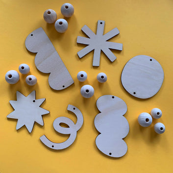 Mobile DIY kit with Crazy Shapes