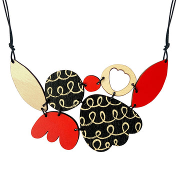 Tulip 7 piece necklace