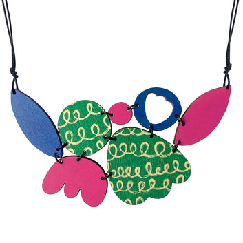 Tulip 7 piece necklace
