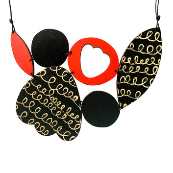 Tulip extra large necklace