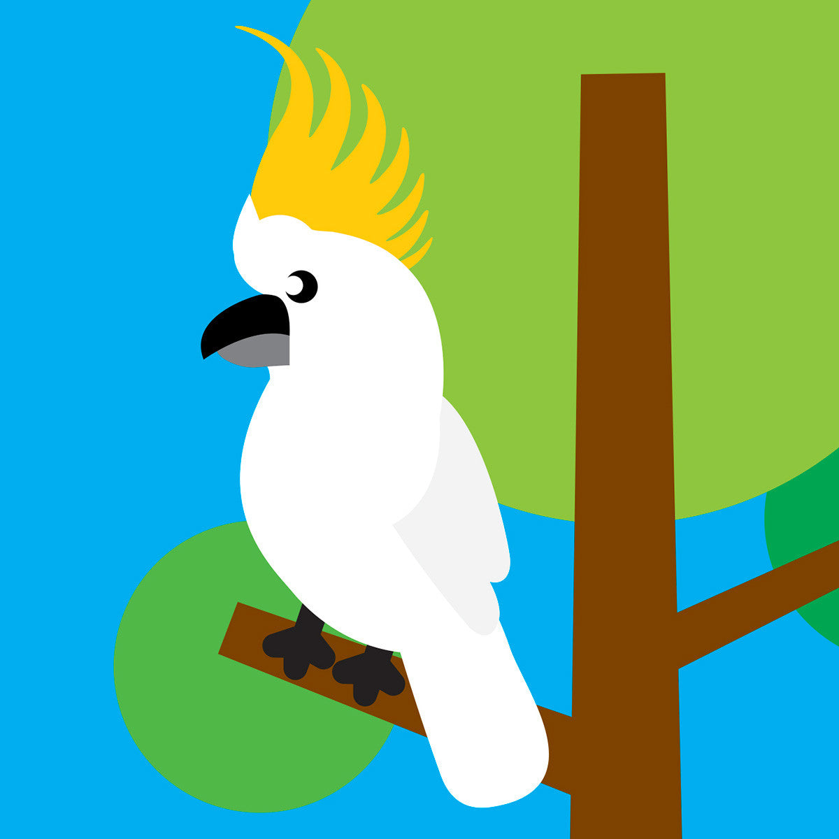 Cockatoo card