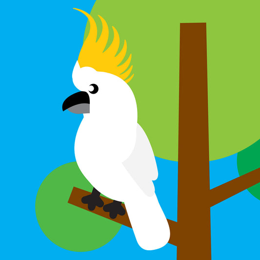 Cockatoo card