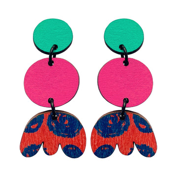 Tulip 3 piece earrings