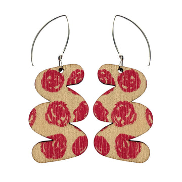 Zigzag small earrings