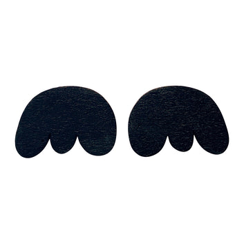 Plain colour Tulip stud earrings