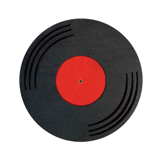 Retro Vinyl Record laser cut Brooch