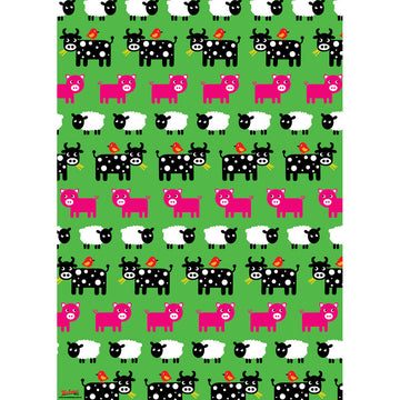 Farm wrapping paper