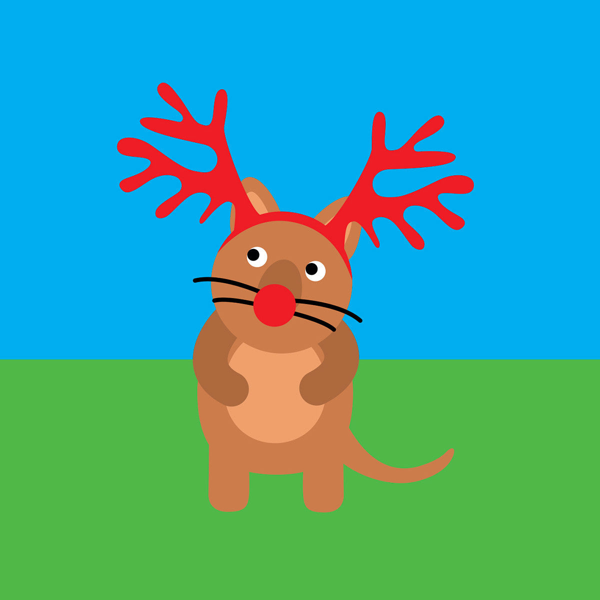 Quokka Christmas card