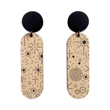 Fireworks line Earrings