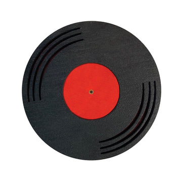 Retro Vinyl Record laser cut Brooch