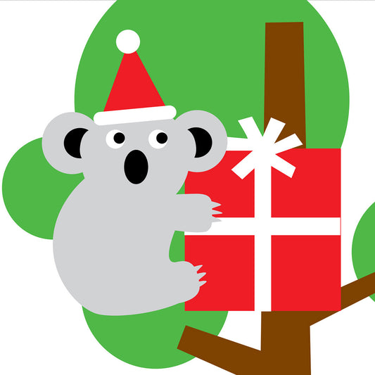 Koala Christmas card
